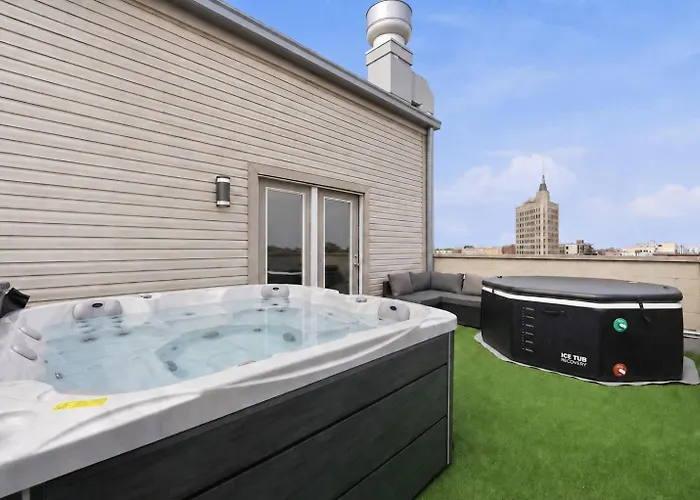 Сasa de vacaciones Amazing Wicker Park Penthouse With Skyline Views