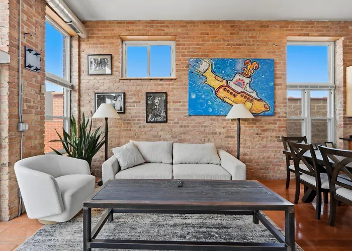 Сasa de vacaciones Amazing Wicker Park Penthouse With Skyline Views