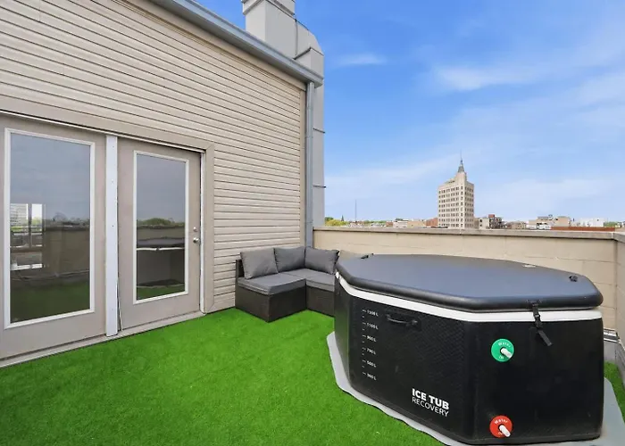 Сasa de vacaciones Amazing Wicker Park Penthouse With Skyline Views