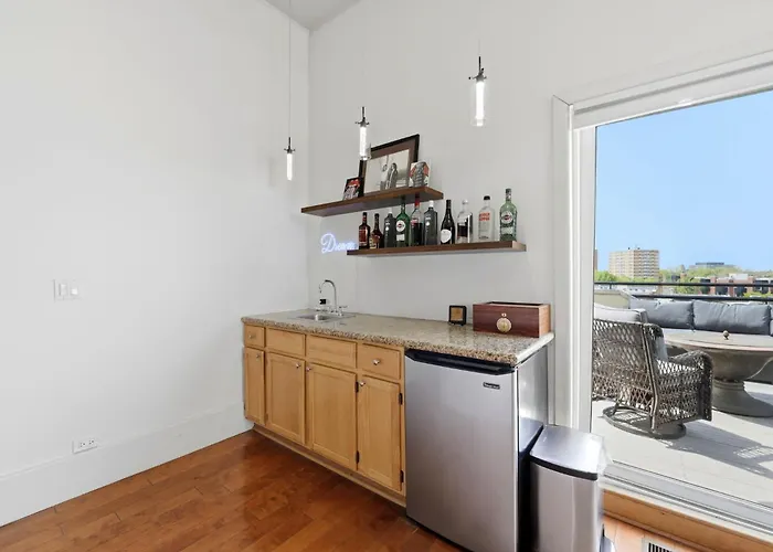 Сasa de vacaciones Amazing Wicker Park Penthouse With Skyline Views *