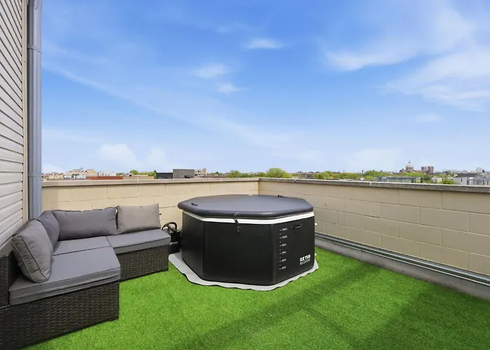 Amazing Wicker Park Penthouse With Skyline Views Сasa de vacaciones